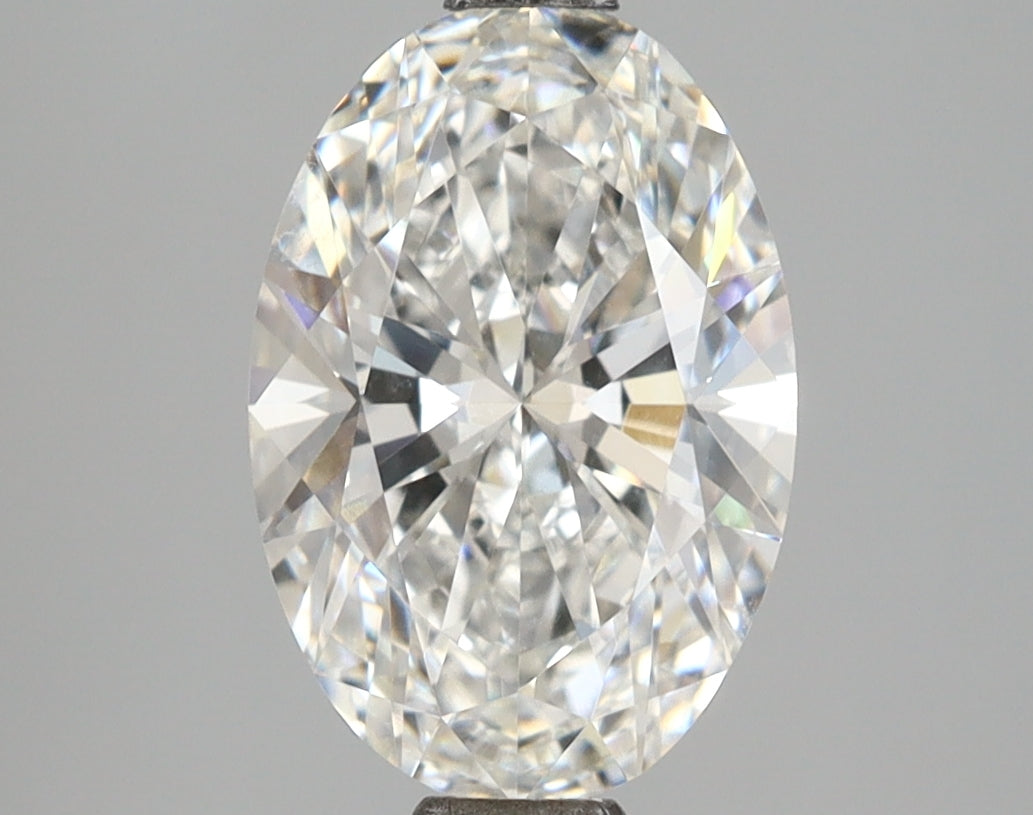 2.52 Carat Oval Shaped, Ideal Cut, E Color, VVS2 Clarity, IGI Certified Lab Grown Diamond