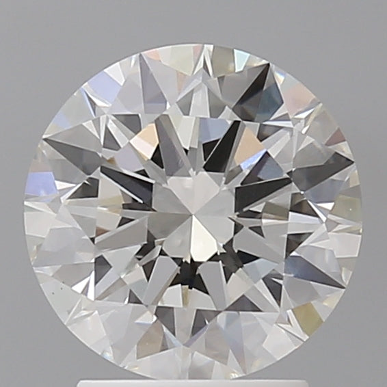 2.55 Carat Round Shaped, Excellent Cut, F Color, VS1 Clarity, IGI Certified Lab Grown Diamond