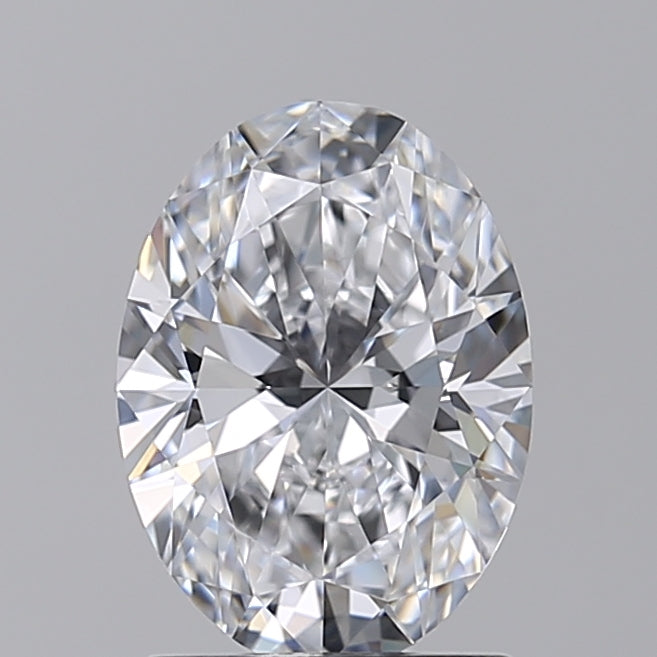 1.55 Carat Oval Shaped, Ideal Cut, D Color, VVS1 Clarity, IGI Certified Lab Grown Diamond