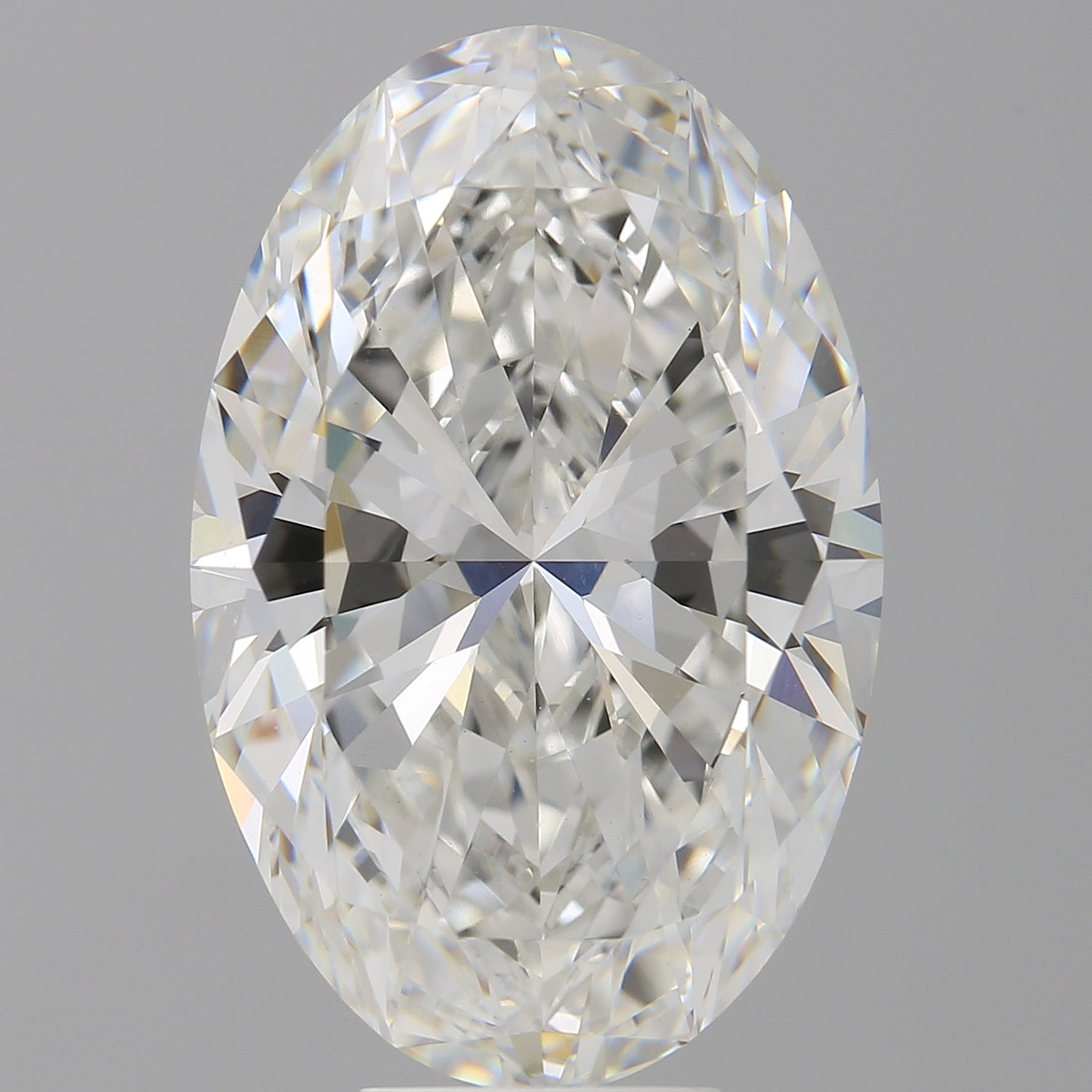 9.05 Carat Oval Shaped, Ideal Cut, F Color, VVS2 Clarity, IGI Certified Lab Grown Diamond