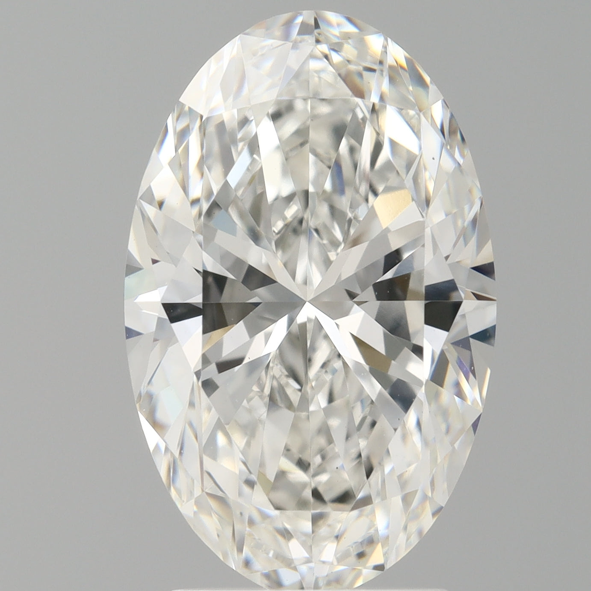 3.09 Carat Oval Shaped, Ideal Cut, F Color, VS1 Clarity, IGI Certified Lab Grown Diamond