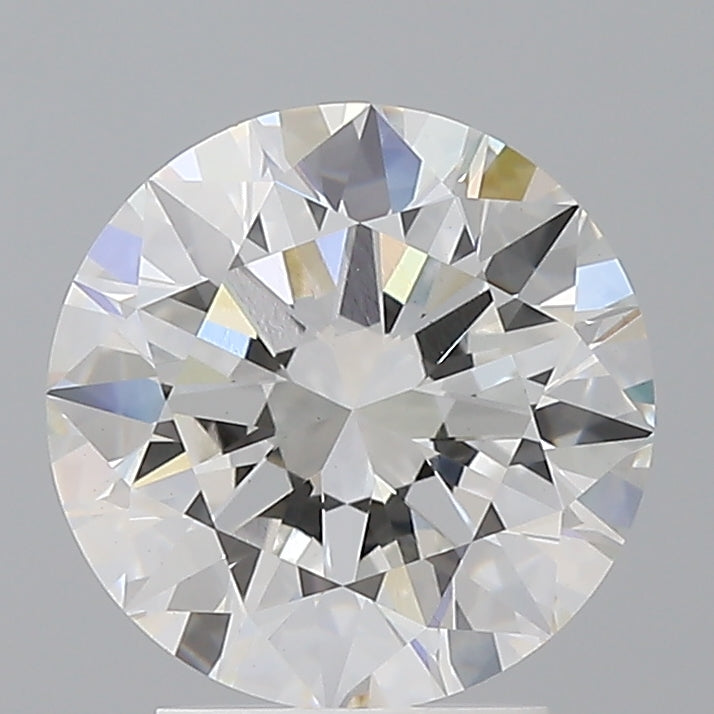 3.03 Carat Round Shaped, Excellent Cut, F Color, VS1 Clarity, IGI Certified Lab Grown Diamond
