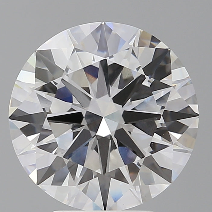 5.06 Carat Round Shaped, Excellent Cut, E Color, VVS2 Clarity, IGI Certified Lab Grown Diamond