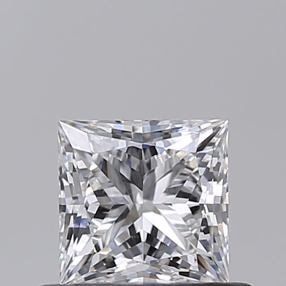 0.52 Carat Princess Shaped, Ideal Cut, D Color, IF Clarity, IGI Certified Lab Grown Diamond
