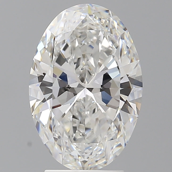 3.50 Carat Oval Shaped, Ideal Cut, E Color, VS1 Clarity, IGI Certified Lab Grown Diamond