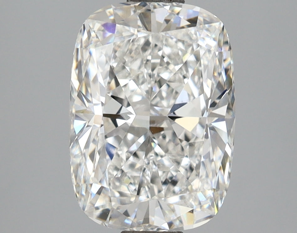 2.82 Carat Cushion Shaped, Ideal Cut, E Color, VVS2 Clarity, IGI Certified Lab Grown Diamond
