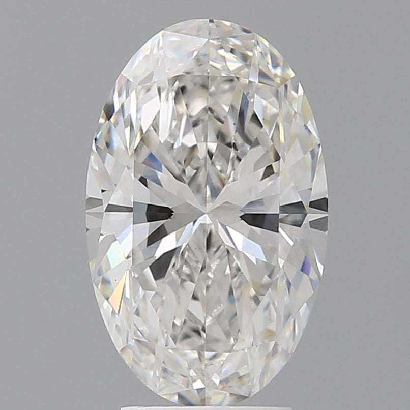 4.06 Carat Oval Shaped, Excellent Cut, F Color, VS1 Clarity, IGI Certified Lab Grown Diamond