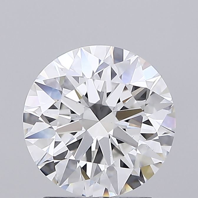 2.08 Carat Round Shaped, Ideal Cut, F Color, VVS2 Clarity, IGI Certified Lab Grown Diamond