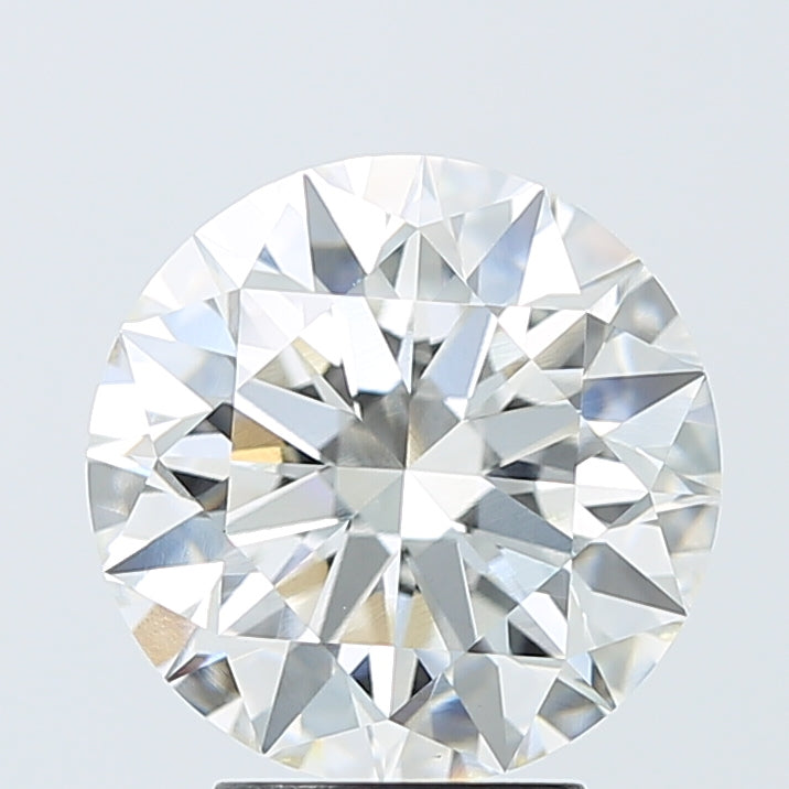 4.06 Carat Round Shaped, Ideal Cut, F Color, VVS2 Clarity, IGI Certified Lab Grown Diamond