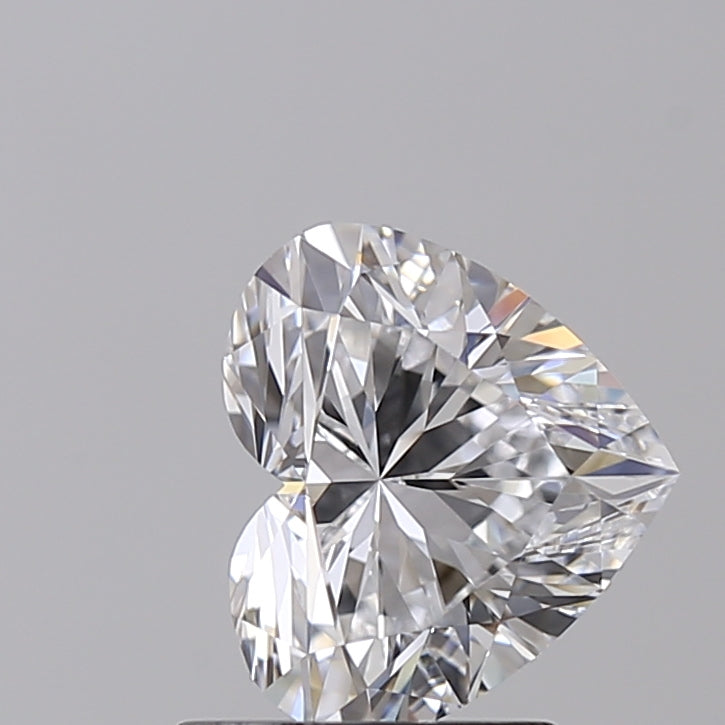 1.55 Carat Heart Shaped, Excellent Cut, D Color, VVS1 Clarity, IGI Certified Lab Grown Diamond