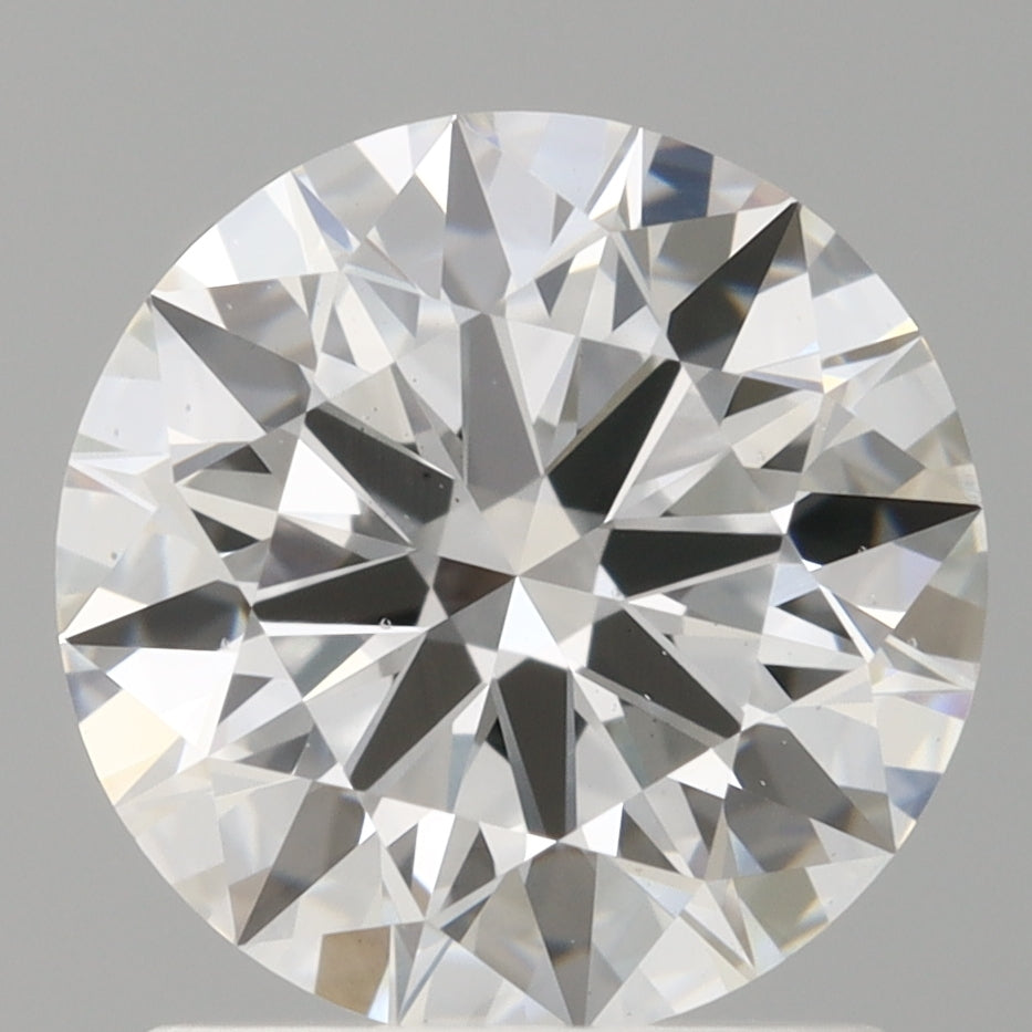 1.53 Carat Round Shaped, Ideal Cut, D Color, VS1 Clarity, IGI Certified Lab Grown Diamond