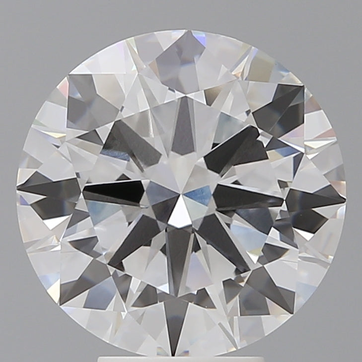 6.05 Carat Round Shaped, Excellent Cut, E Color, VVS2 Clarity, IGI Certified Lab Grown Diamond