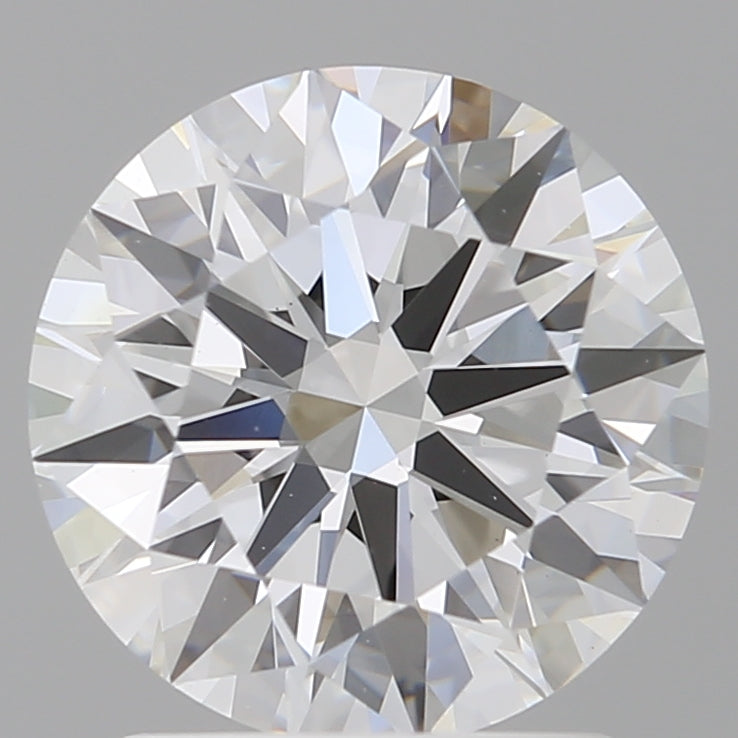 2.07 Carat Round Shaped, Ideal Cut, E Color, VVS2 Clarity, IGI Certified Lab Grown Diamond