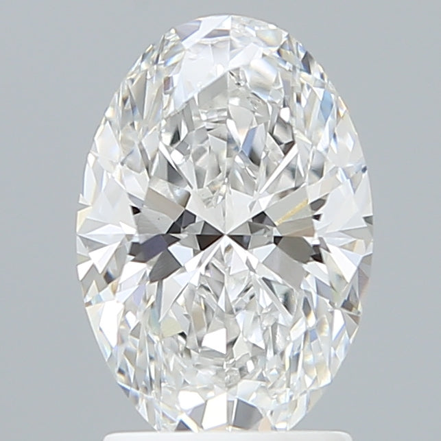 2.10 Carat Oval Shaped, Ideal Cut, E Color, VVS2 Clarity, IGI Certified Lab Grown Diamond