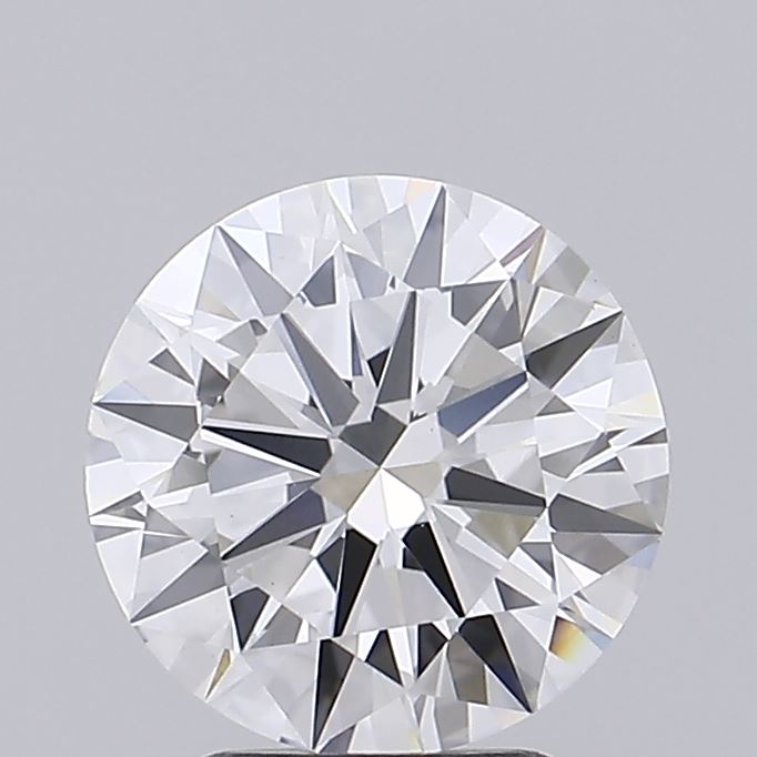 2.00 Carat Round Shaped, Excellent Cut, F Color, VVS2 Clarity, IGI Certified Lab Grown Diamond