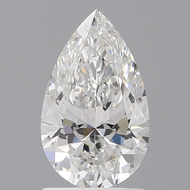 1.59 Carat Pear Shaped, Ideal Cut, E Color, VVS2 Clarity, IGI Certified Lab Grown Diamond
