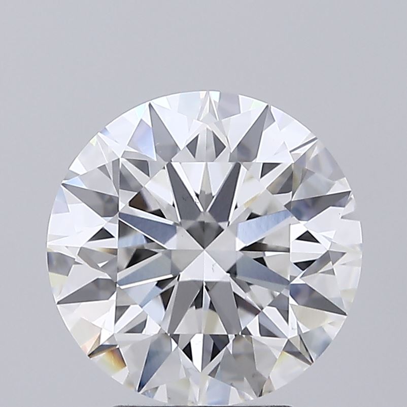 3.34 Carat Round Shaped, Ideal Cut, F Color, VS1 Clarity, IGI Certified Lab Grown Diamond