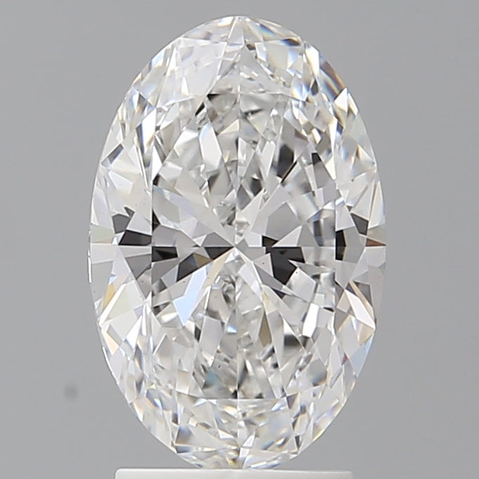 2.51 Carat Oval Shaped, Ideal Cut, E Color, VS1 Clarity, IGI Certified Lab Grown Diamond