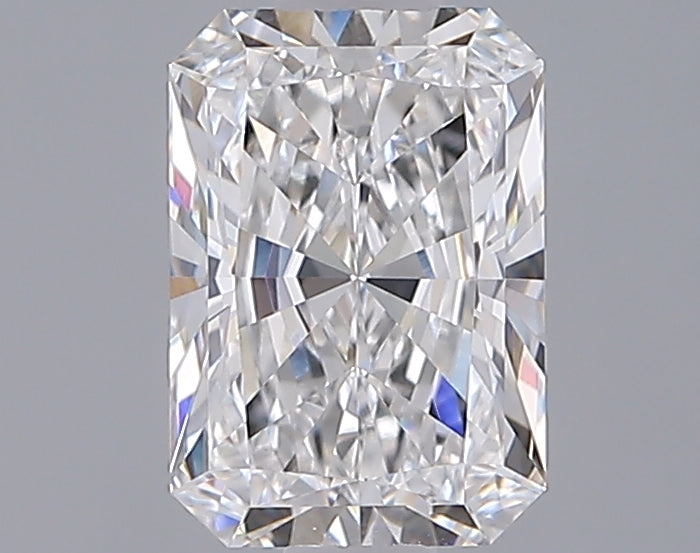 1.34 Carat Radiant Shaped, Ideal Cut, E Color, VVS2 Clarity, IGI Certified Lab Grown Diamond