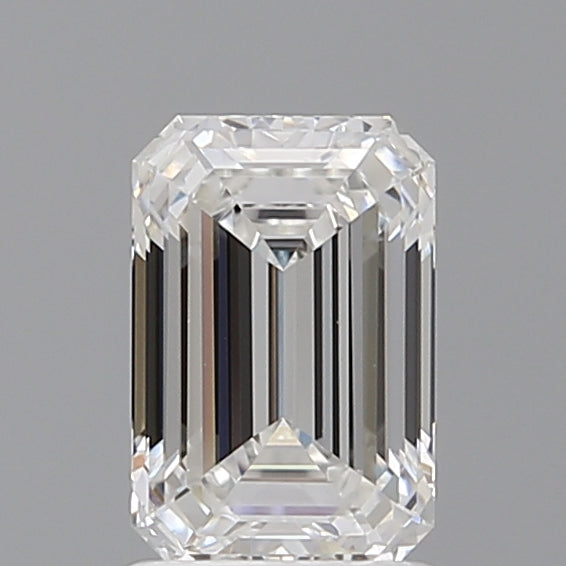 1.52 Carat Emerald Shaped, Ideal Cut, E Color, VS1 Clarity, IGI Certified Lab Grown Diamond