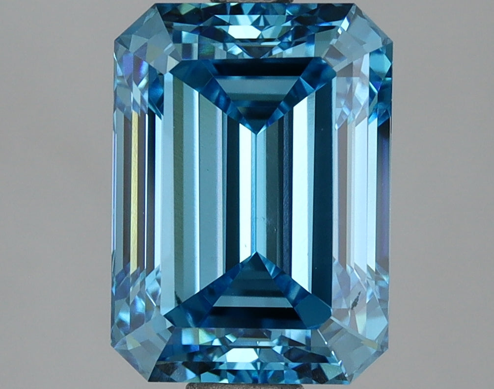 3.51 Carat Emerald Shaped, Ideal Cut, VVS2 Clarity, IGI Certified Lab Grown Diamond