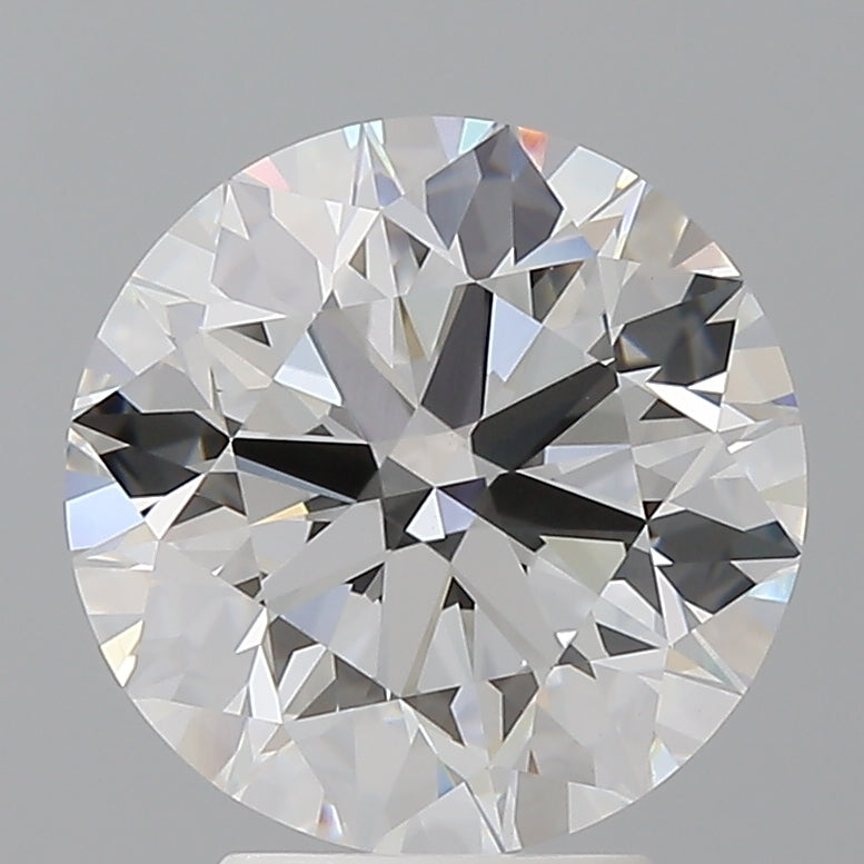 4.05 Carat Round Shaped, Excellent Cut, E Color, VVS2 Clarity, IGI Certified Lab Grown Diamond