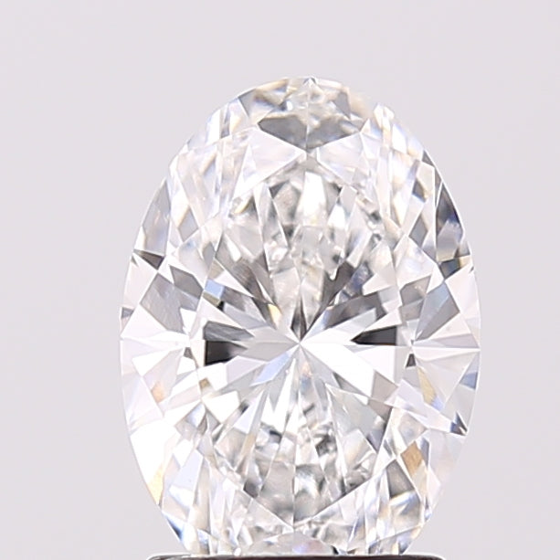 2.02 Carat Oval Shaped, Excellent Cut, D Color, VVS2 Clarity, IGI Certified Lab Grown Diamond