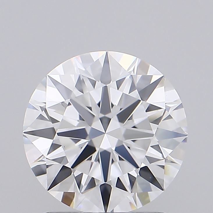 1.53 Carat Round Shaped, Ideal Cut, D Color, VS1 Clarity, IGI Certified Lab Grown Diamond