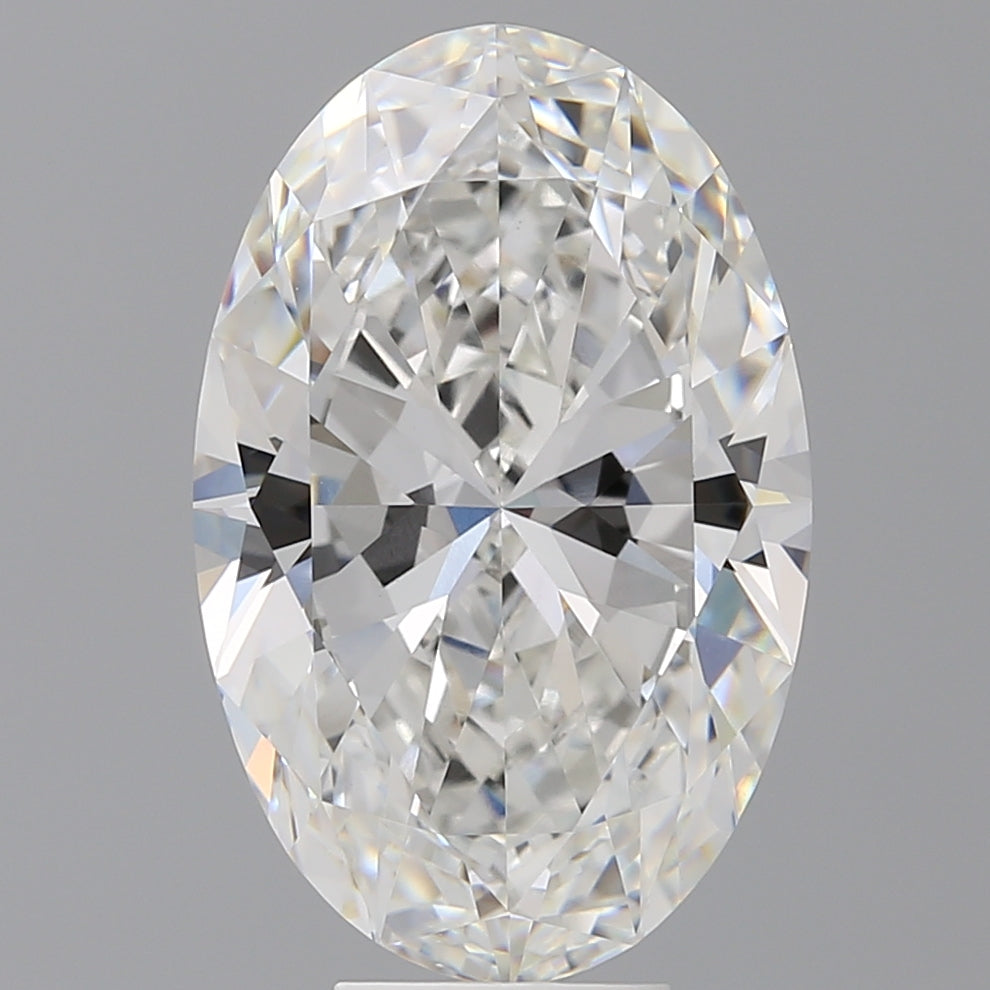 8.07 Carat Oval Shaped, Excellent Cut, E Color, VVS2 Clarity, IGI Certified Lab Grown Diamond