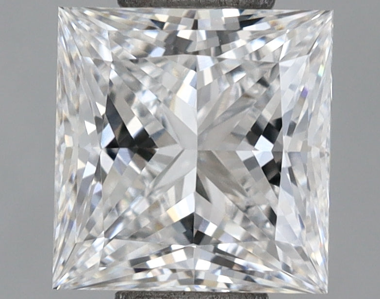 1.02 Carat Princess Shaped, Ideal Cut, E Color, VVS1 Clarity, IGI Certified Lab Grown Diamond