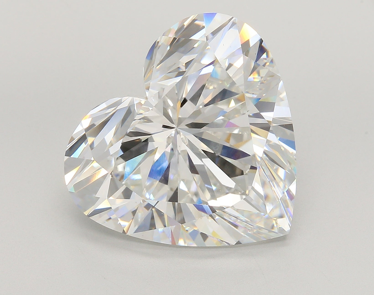 15.14 Carat Heart Shaped, Ideal Cut, E Color, VS1 Clarity, IGI Certified Lab Grown Diamond