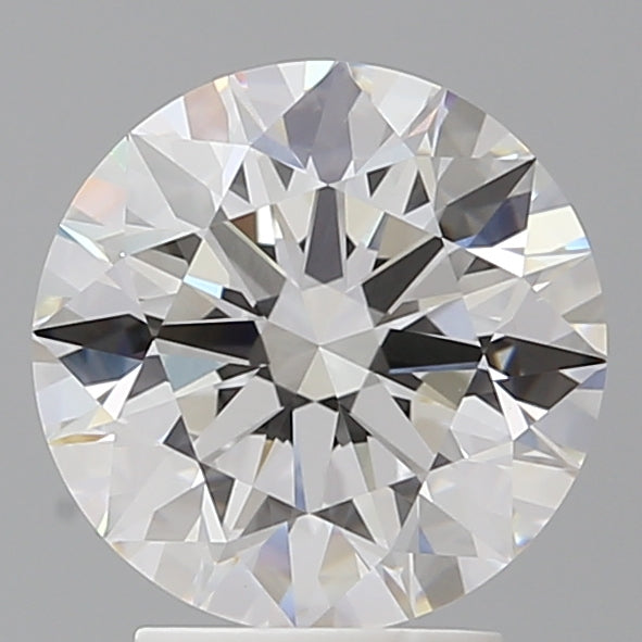 3.07 Carat Round Shaped, Ideal Cut, F Color, VVS2 Clarity, IGI Certified Lab Grown Diamond