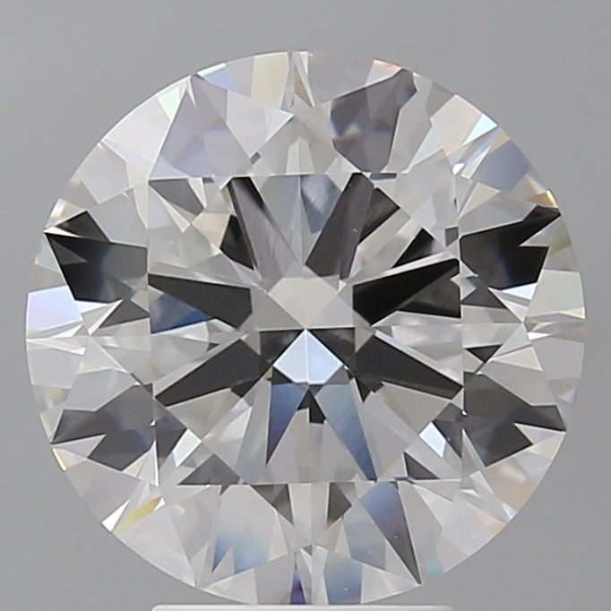 5.01 Carat Round Shaped, Ideal Cut, F Color, VVS2 Clarity, IGI Certified Lab Grown Diamond