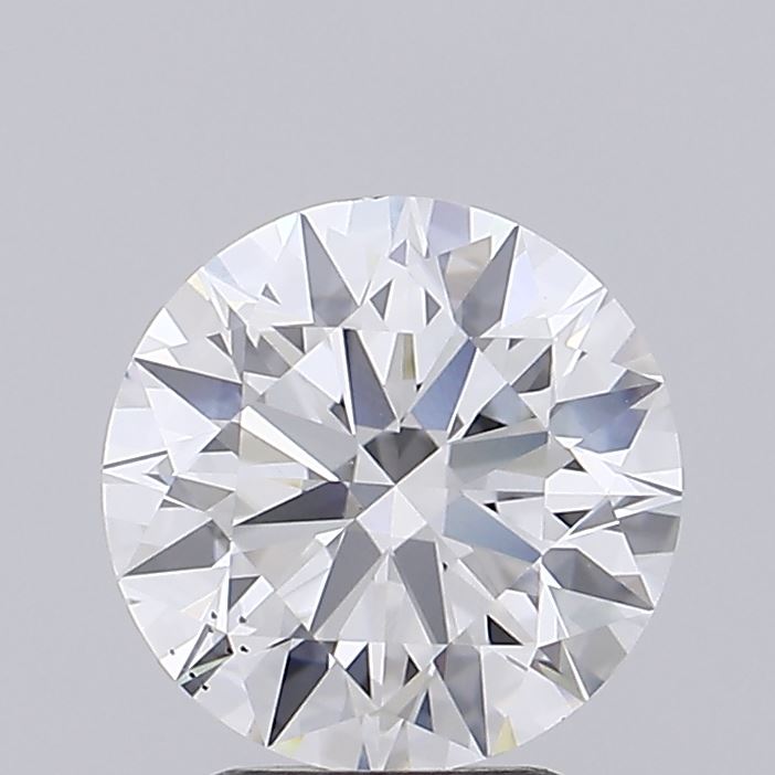 2.02 Carat Round Shaped, Ideal Cut, G Color, VS2 Clarity, IGI Certified Lab Grown Diamond
