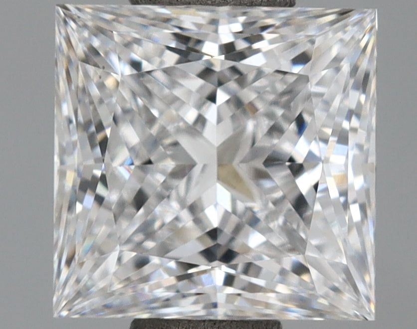 1.16 Carat Princess Shaped, Ideal Cut, D Color, VS1 Clarity, IGI Certified Lab Grown Diamond