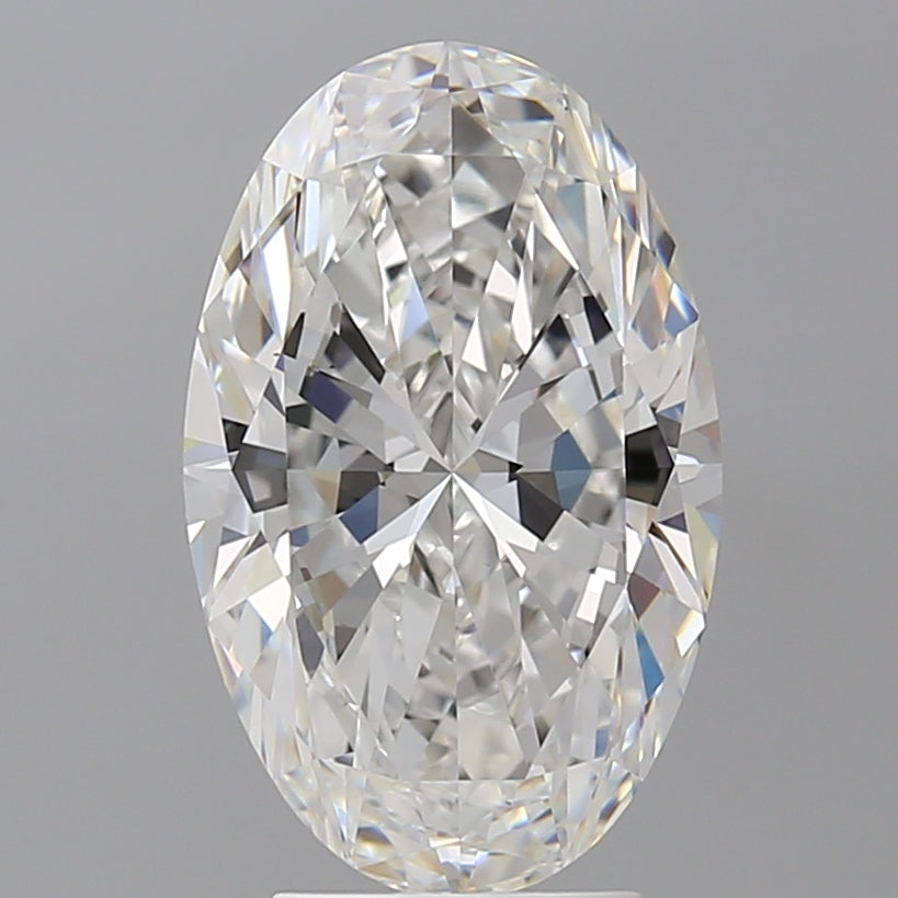 4.08 Carat Oval Shaped, Excellent Cut, E Color, VS1 Clarity, IGI Certified Lab Grown Diamond