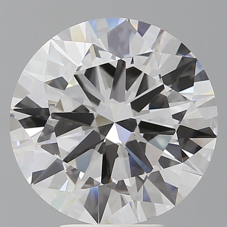 6.01 Carat Round Shaped, Excellent Cut, E Color, VVS2 Clarity, IGI Certified Lab Grown Diamond