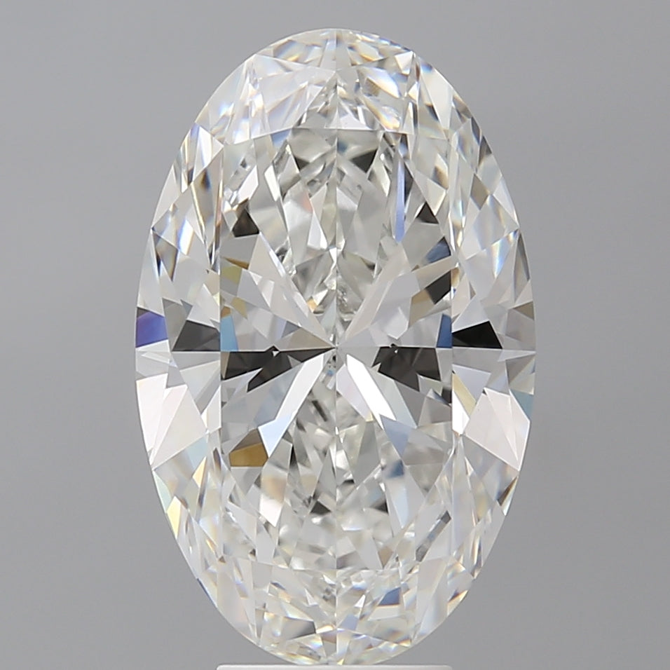 6.58 Carat Oval Shaped, Ideal Cut, F Color, VVS2 Clarity, IGI Certified Lab Grown Diamond