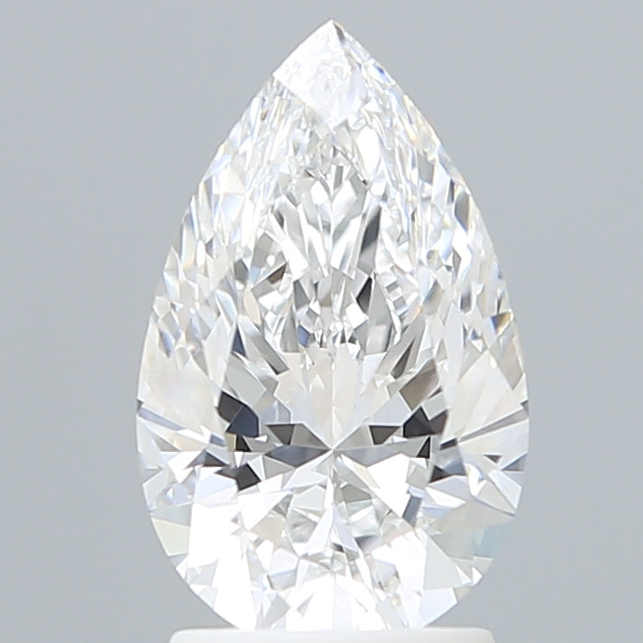 2.24 Carat Pear Shaped, Excellent Cut, D Color, VVS2 Clarity, IGI Certified Lab Grown Diamond