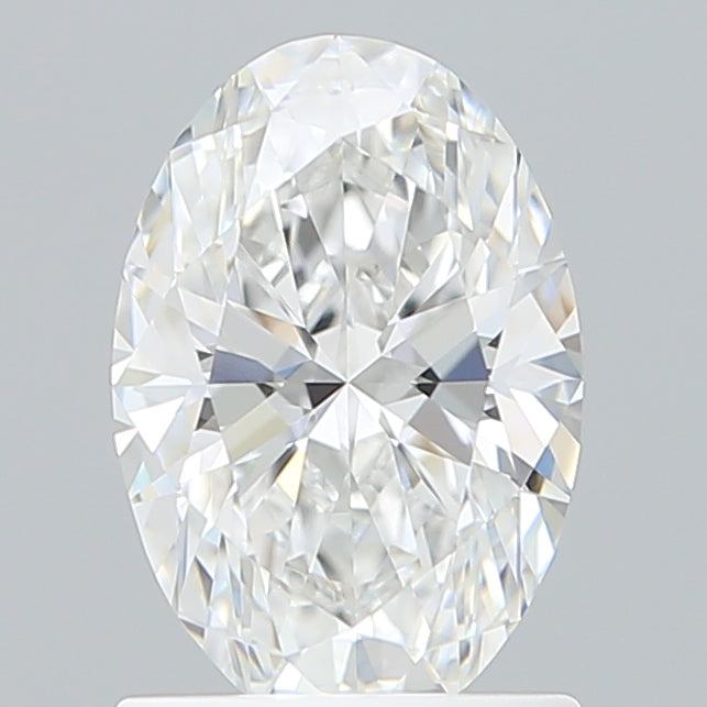 1.28 Carat Oval Shaped, Ideal Cut, D Color, VVS2 Clarity, IGI Certified Lab Grown Diamond