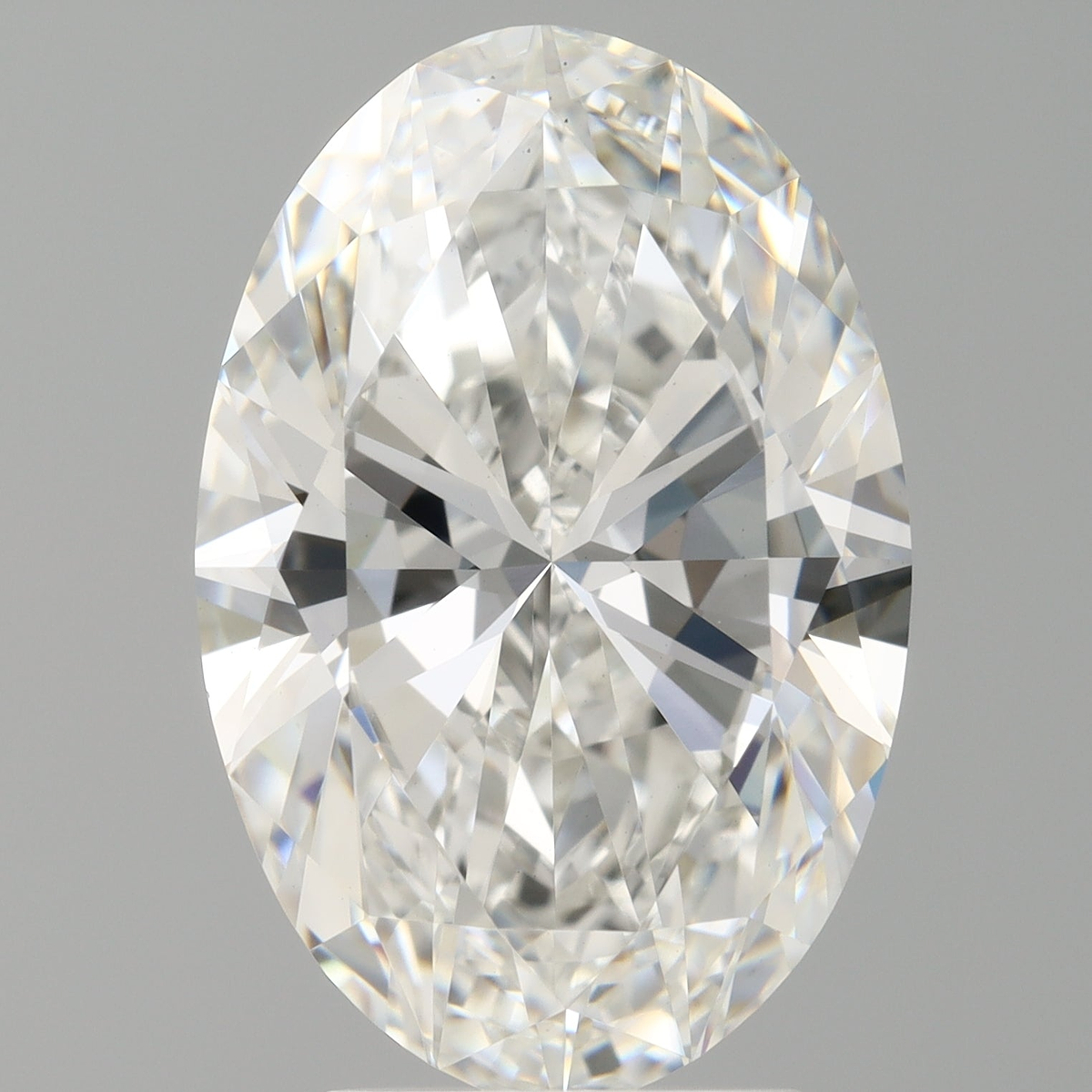 4.08 Carat Oval Shaped, Ideal Cut, F Color, VS1 Clarity, IGI Certified Lab Grown Diamond