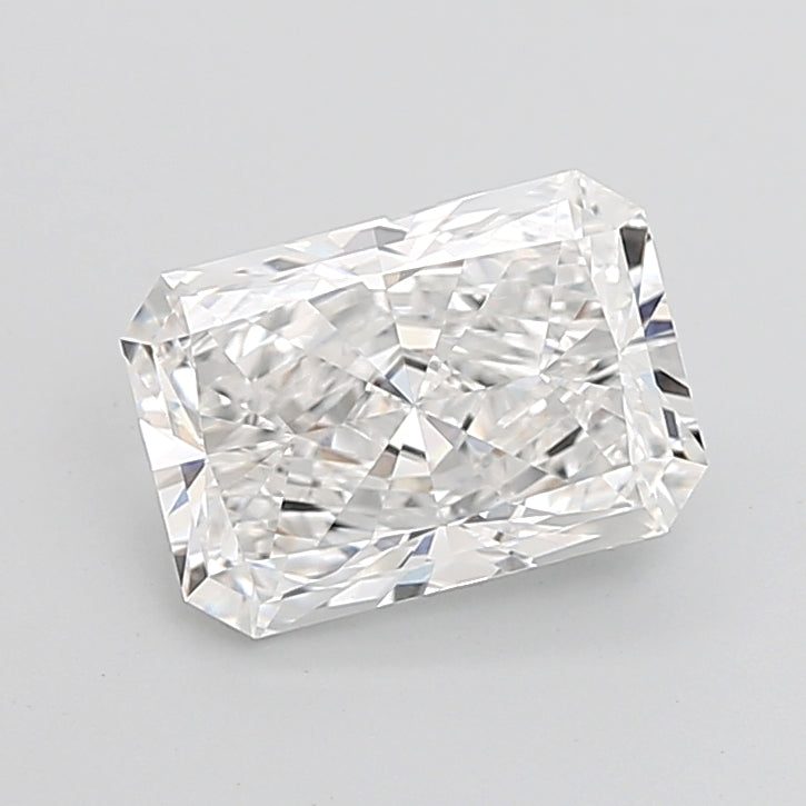 4.01 Carat Radiant Shaped, Ideal Cut, E Color, VVS2 Clarity, IGI Certified Lab Grown Diamond