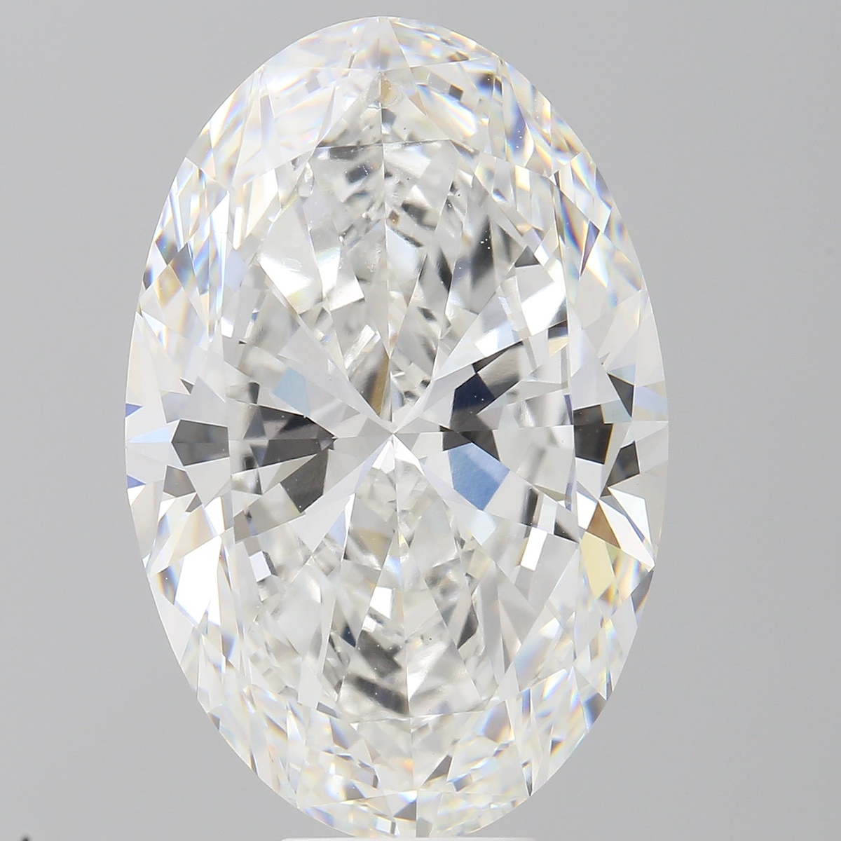 11.54 Carat Oval Shaped, Excellent Cut, F Color, VVS2 Clarity, IGI Certified Lab Grown Diamond