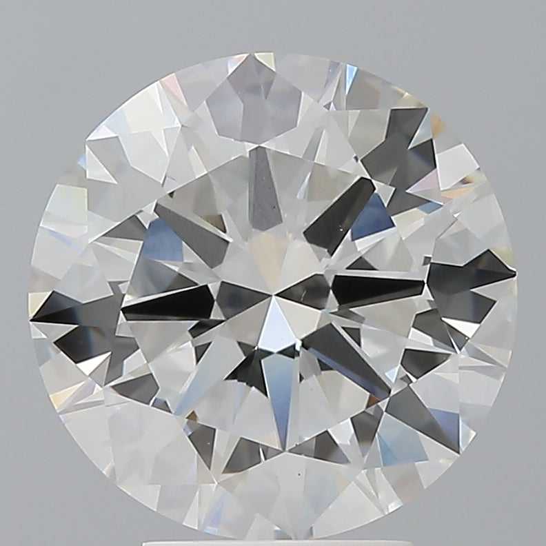 4.52 Carat Round Shaped, Excellent Cut, F Color, VS1 Clarity, IGI Certified Lab Grown Diamond