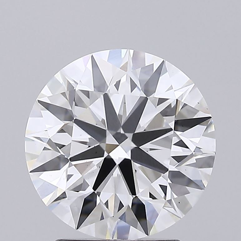 2.75 Carat Round Shaped, Ideal Cut, E Color, VS2 Clarity, IGI Certified Lab Grown Diamond