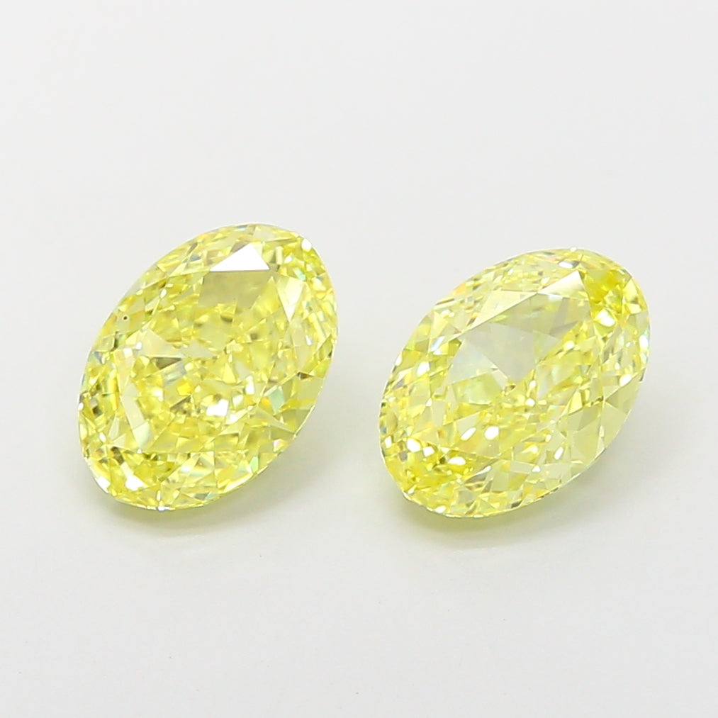 2.05 Carat Oval Shaped, Excellent Cut, VVS2 Clarity, IGI Certified Lab Grown Diamond