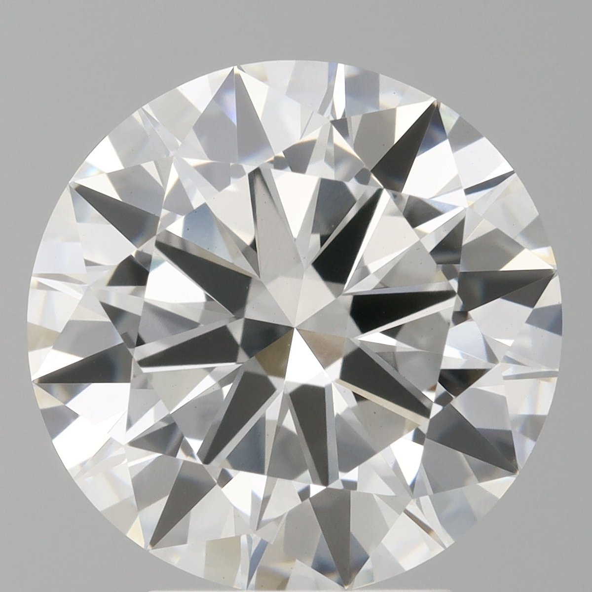 4.01 Carat Round Shaped, Excellent Cut, E Color, VVS2 Clarity, IGI Certified Lab Grown Diamond