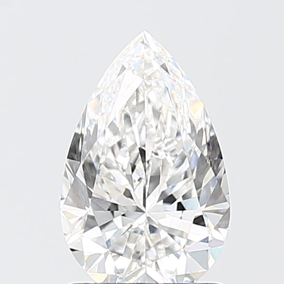 1.51 Carat Pear Shaped, Excellent Cut, E Color, VS1 Clarity, IGI Certified Lab Grown Diamond