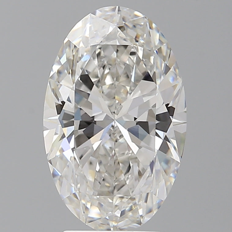 3.56 Carat Oval Shaped, Ideal Cut, F Color, VVS2 Clarity, IGI Certified Lab Grown Diamond