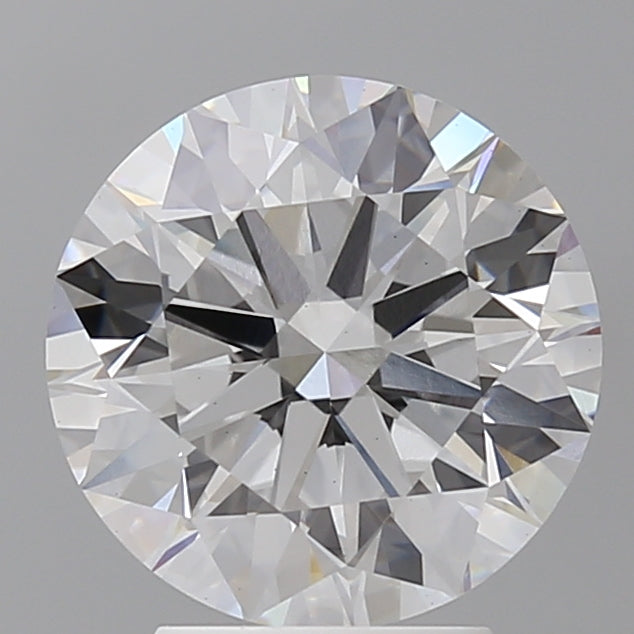 3.56 Carat Round Shaped, Ideal Cut, E Color, VS1 Clarity, IGI Certified Lab Grown Diamond